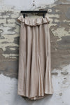 Mutedance 25 Autumn/Winter Elastic Lace Waist Casual Pants Series Flower Dye Handmade MD-MD25FW101-beige